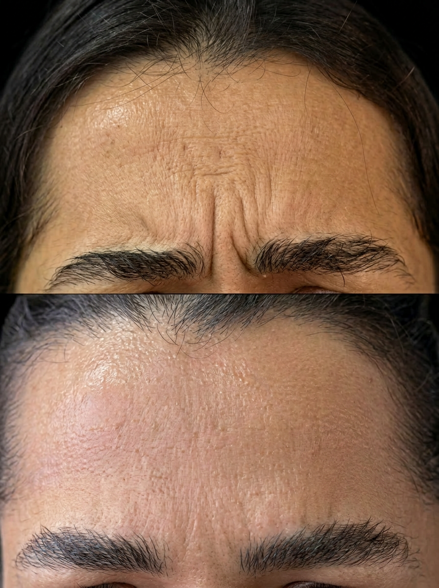 Antes e depois — Botox