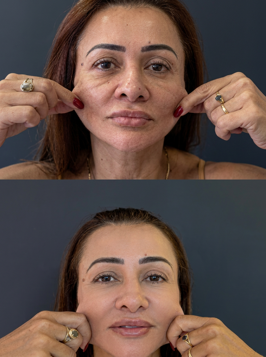 Antes e depois — Lifting & Firmeza